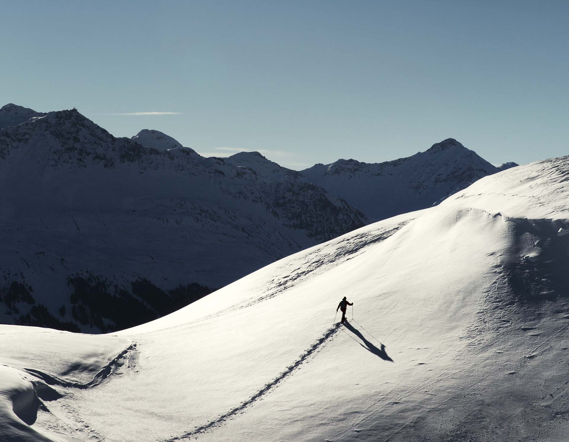 Schneeschuhwanderung in der Lenzerheide